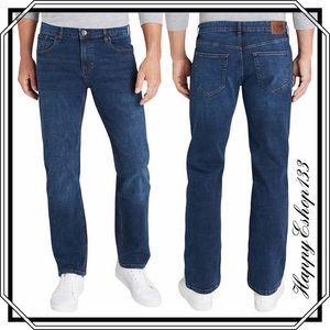 Chaps Men's Jean Slim Straight Fit Stretch Denim